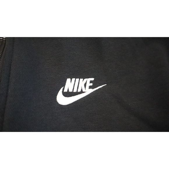 Nike DD5376 010 Women's Sz M Black Oversized Fleece Lined Full Zip Jacket $70 - Picture 5 of 6